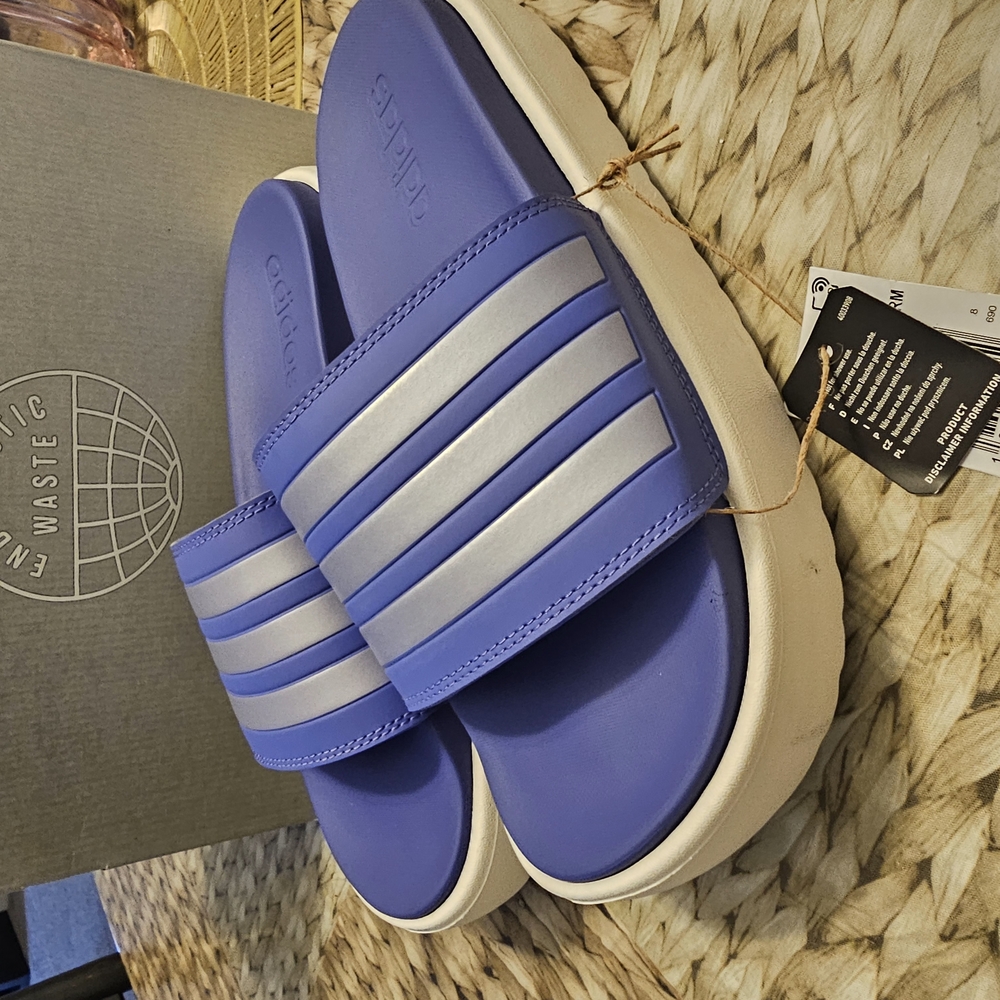 Adidas Adilette Platform Comfort Slide Sandals